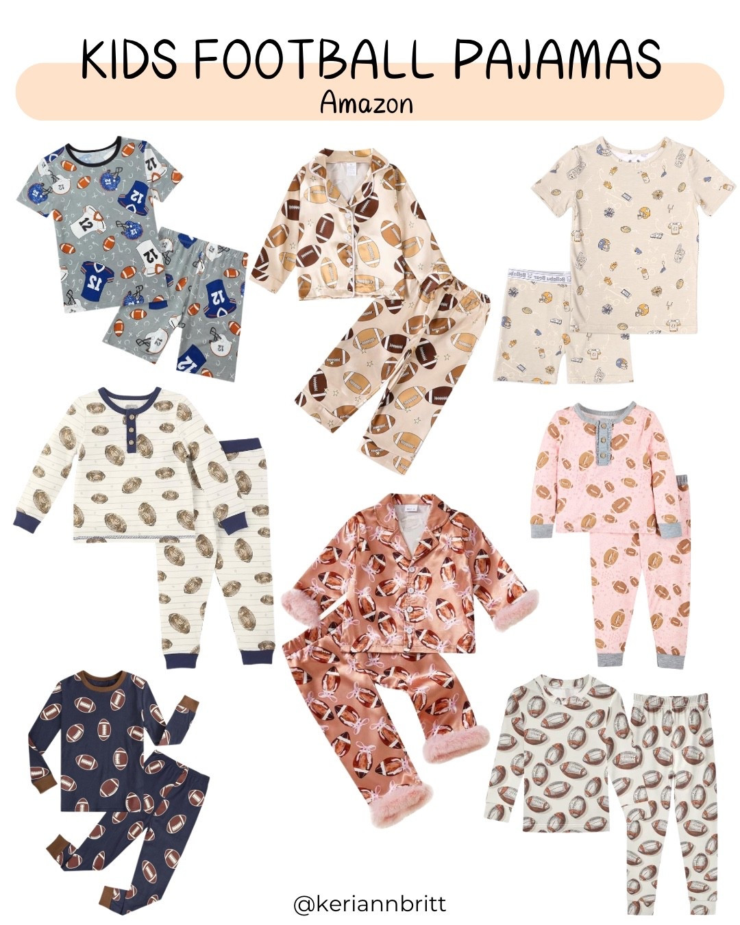 Kids Football Pajamas on Amazon

Baby pajamas / toddler pajamas / kids pajamas / holiday pajamas / football jammies / fall pajamas / fall football pjs / kids sleepwear / Amazon kids / fall pajamas / girls pajamas / boys pajamas / football season / game day / mud pie / Burt’s bees baby 

#LTKSeasonal #LTKKids #LTKBaby
