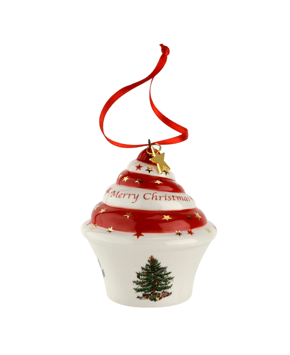 Spode Christmas Tree Cupcake Ornament | Macys (US)