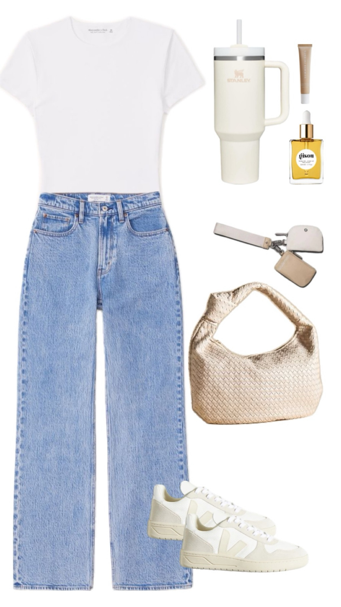 Neutrals Outfit, Business Casual Outfit, Neutrals Fashion, Spring Outfit, Spring Fashion, Modest Outfits, Modest Fashion, Minimalist Fashion, 2024 Outfit Inspo, aesthetic outfits, Mob Wife Aesthetic, Coquette Aesthetic, Soft Feminine outfit, Lazy Day outfit, Abercrombie Jeans, Cream Bag

#LTKitbag #LTKstyletip #LTKSpringSale