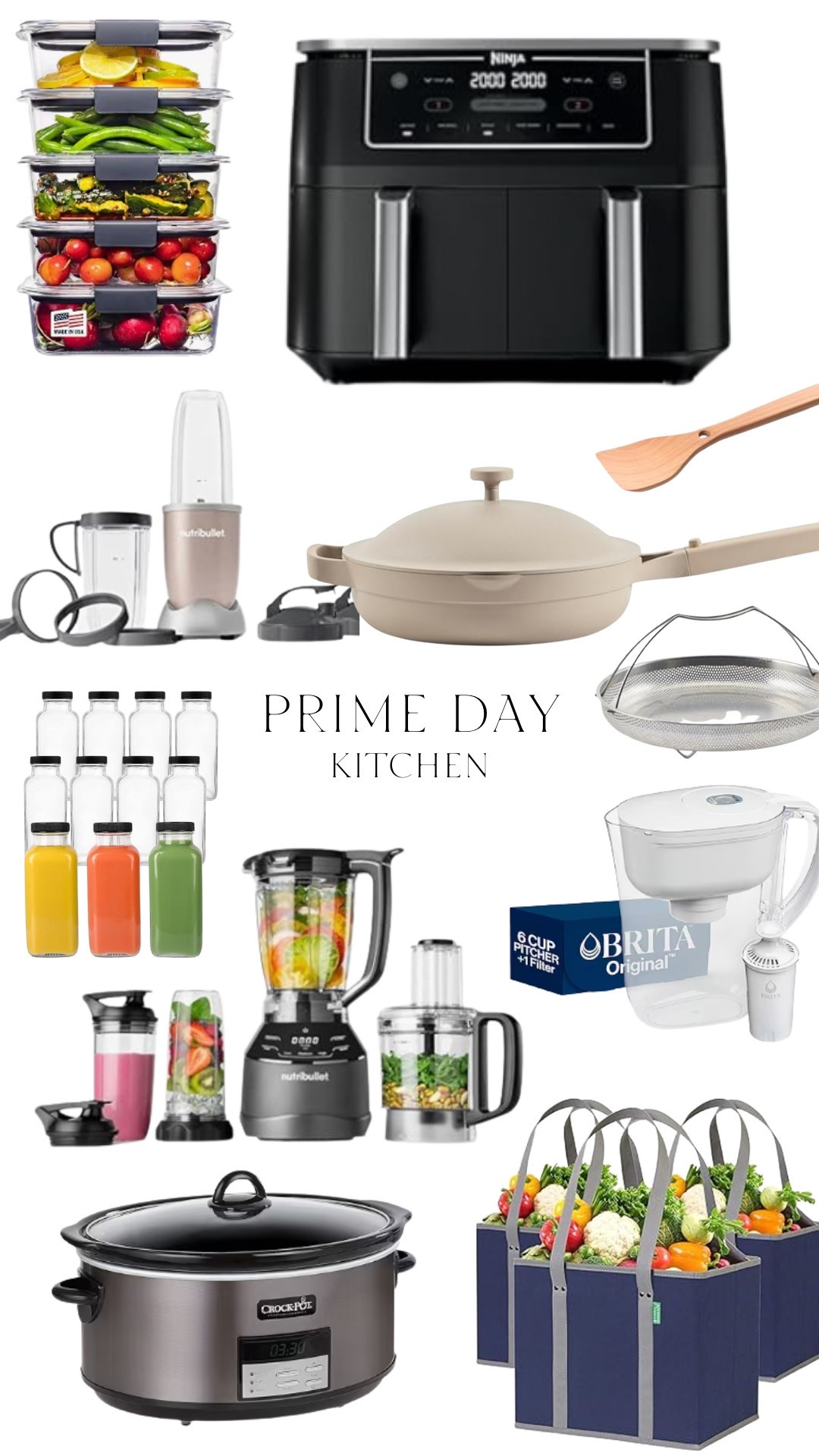 Kitchen Essentials! I use most of these everyday to make healthy meals & help meal prep for the week #PrimeDay #Kitchen #essentials #LTKPRIME 

#LTKHome #LTKFamily #LTKSaleAlert