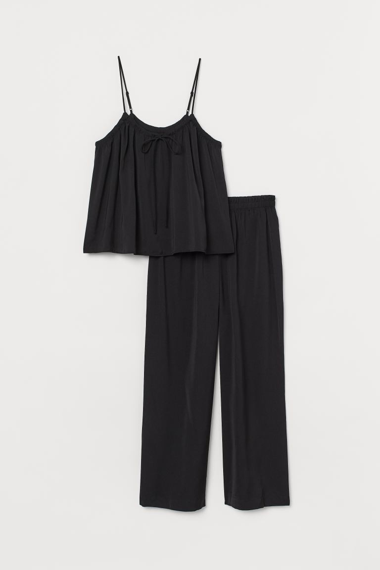 Satinpyjama | H&M (DE, AT, CH, NL, FI)