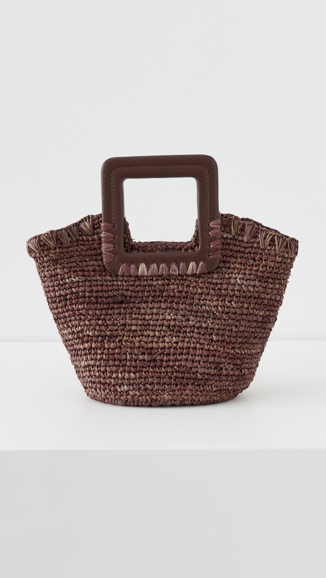STAUD Shirley Raffia Mini Bucket Bag | Shopbop | Shopbop