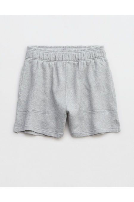 Aerie High Waisted LumberJane Fleece Short | Aerie