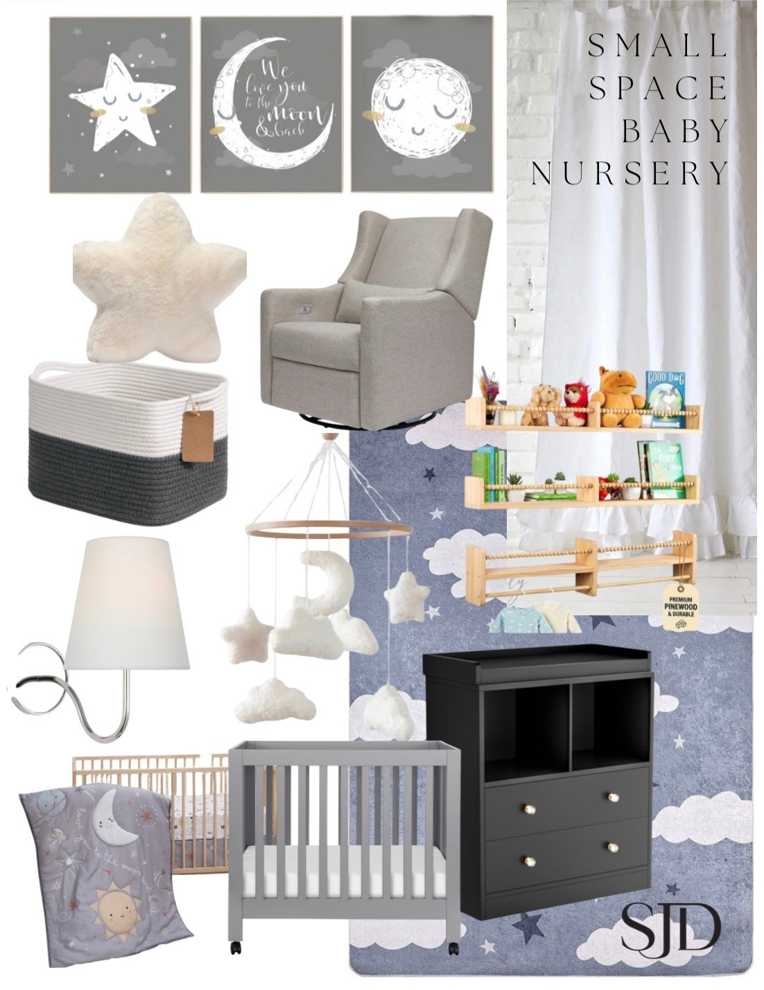 Tiny nursery, big style!
You don’t need a huge room to create a beautiful baby space. This small space nursery focuses on smart furniture, vertical storage, and simple decor that keeps the room feeling calm and open. Save this if you are planning a baby room for a smaller space. ✨ All items are linked and registry-ready. #smallnursery #graynursery #nurseryideas

#LTKHome #LTKmomlife #LTKBaby