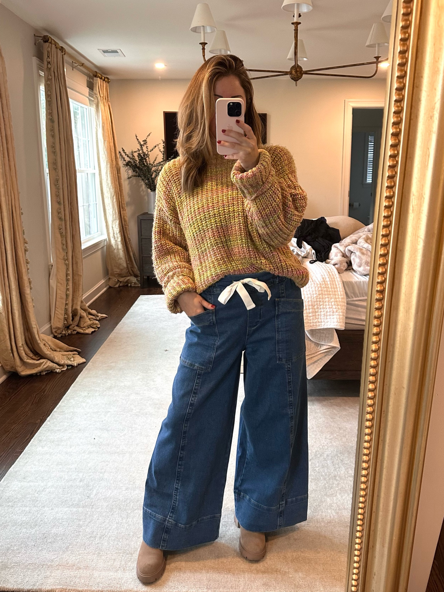 Stopped by Anthropologie yesterday and grabbed a couple of perfect pairs of jeans 👏🏻 these Maeve jeans run a little large I got a medium but could definitely size down with the elastic band waist!


#LTKSeasonal #LTKStyleTip