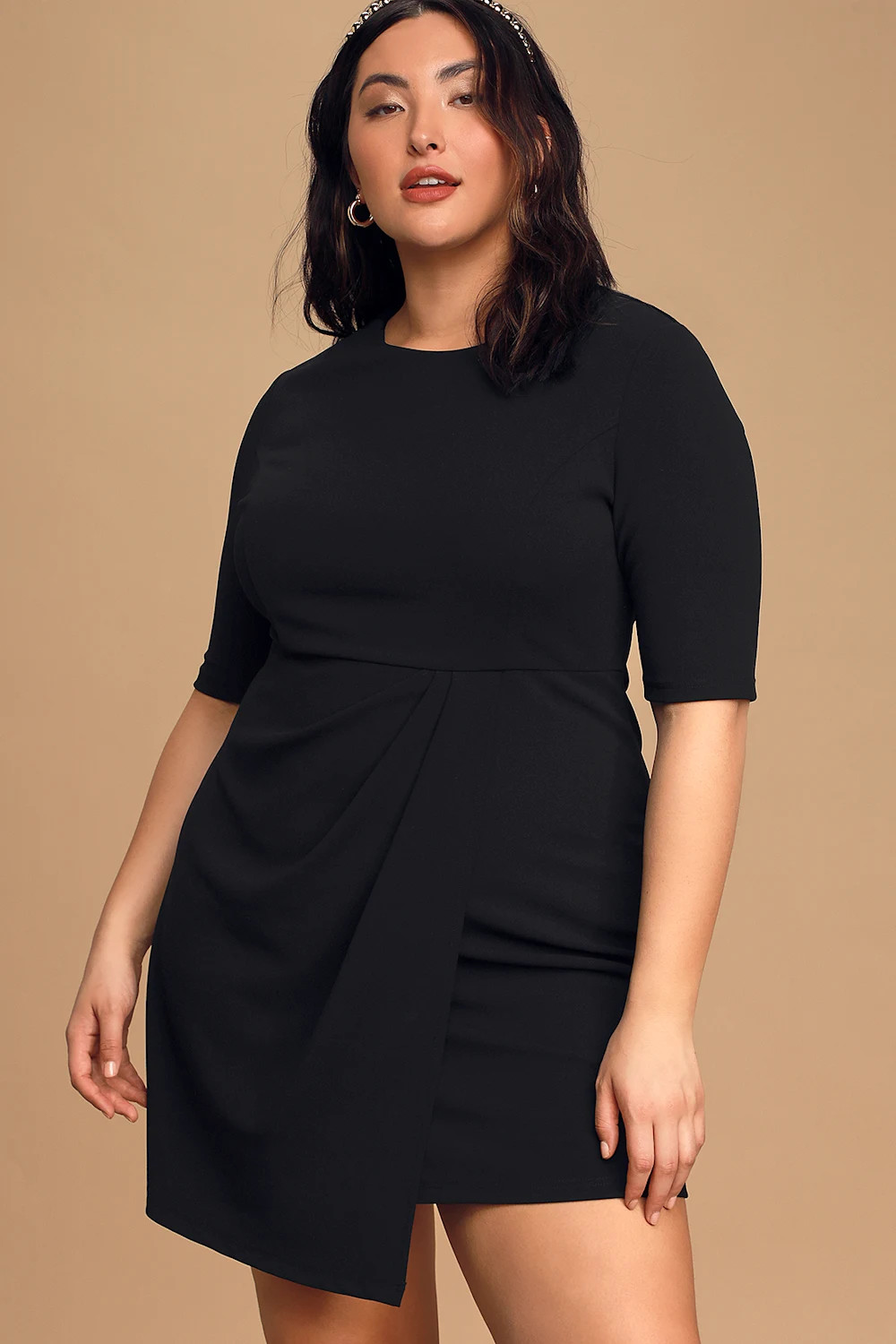 Westwood Black Half Sleeve Sheath Dress | Lulus (US)