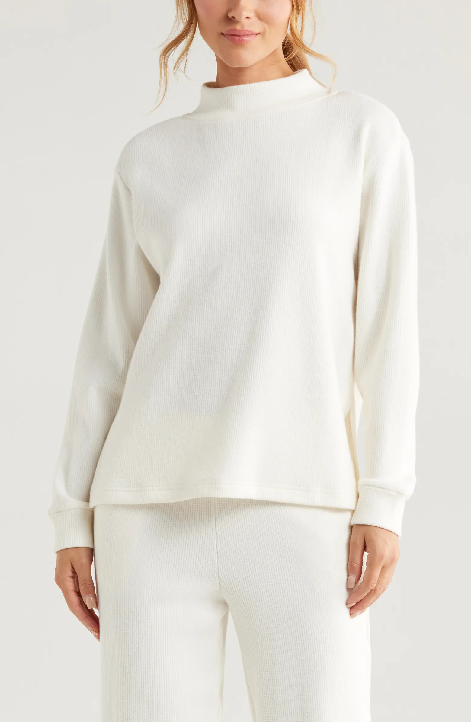 Cozy Waffle Knit Tunic | Nordstrom