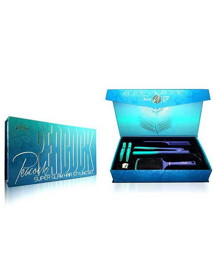 6-Pc. Peacock Super Glam Set from PUREBEAUTY Salon & Spa | Macys (US)