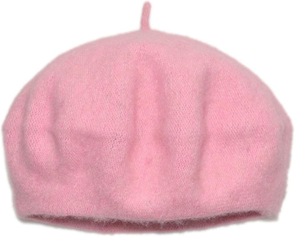 AWAYTR Kids Beret Hats for Girls - Artist Wool French Beret for Toddler Little Girl | Amazon (US)