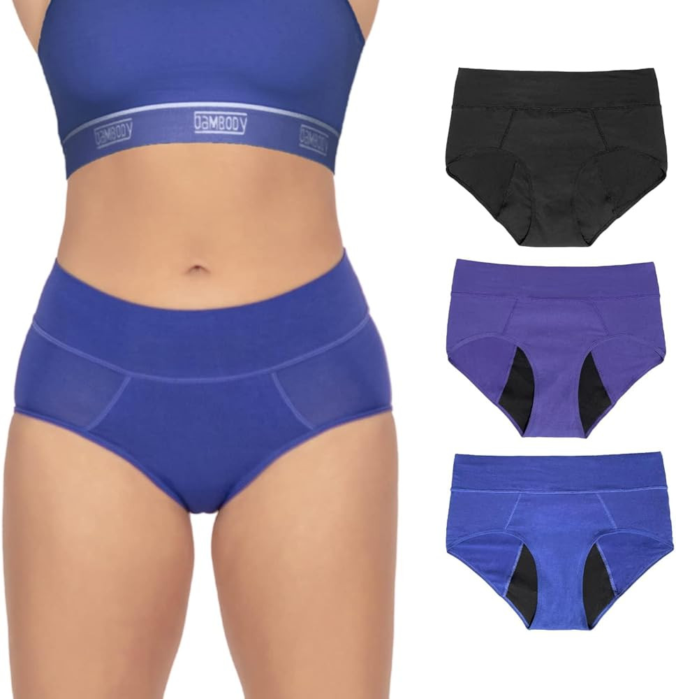 Bambody Absorbent Panties, Period Underwear for Women and Teens - Leakproof, Soft, Comfortable, B... | Amazon (US)