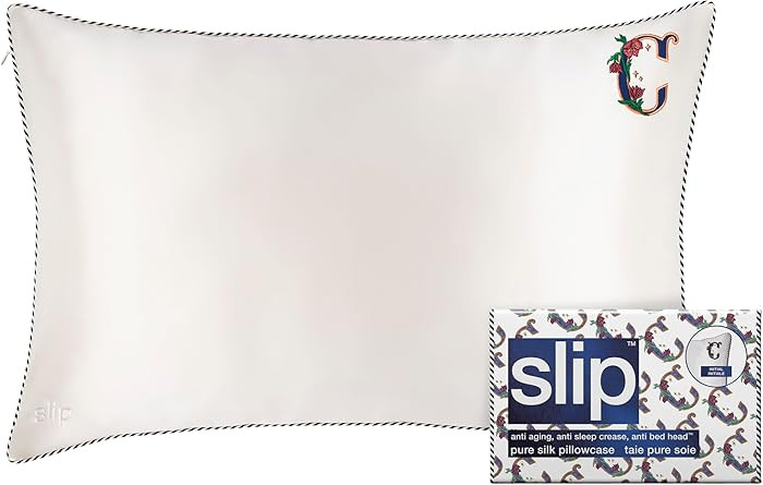 slip The Original Queen Pure Silk Pillow Case - 100% Pure 22 Momme Mulberry Silk - Queen Standard... | Amazon (US)