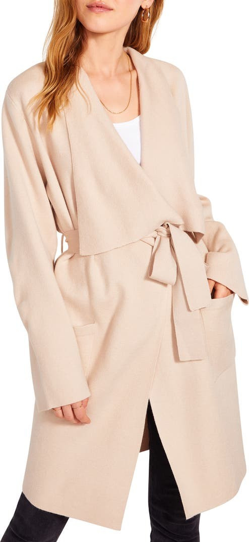 BB Dakota Drape Front Cardigan Coat | Nordstrom | Nordstrom