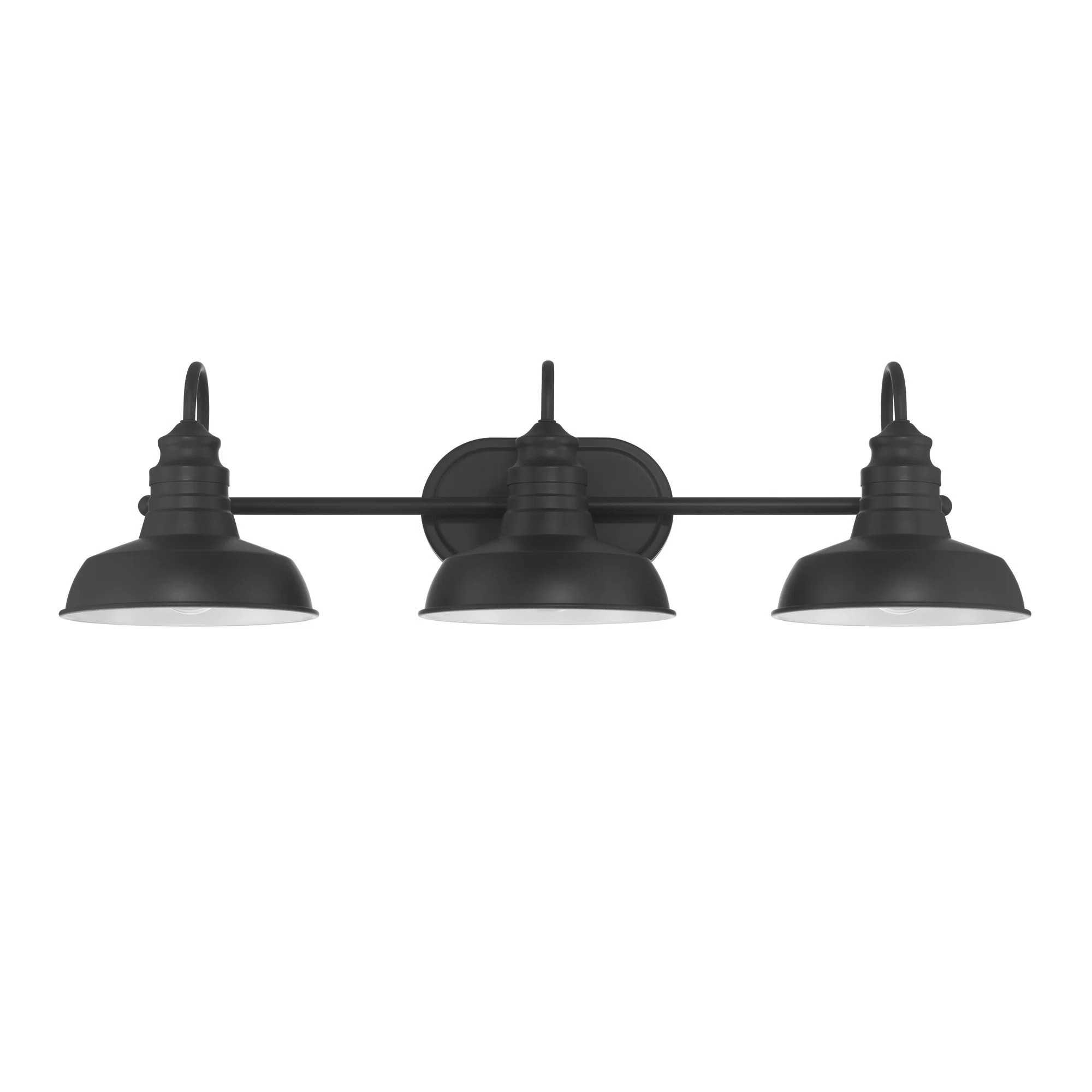 3-Light Industrial Chic Vanity Light Fixture | Wayfair North America