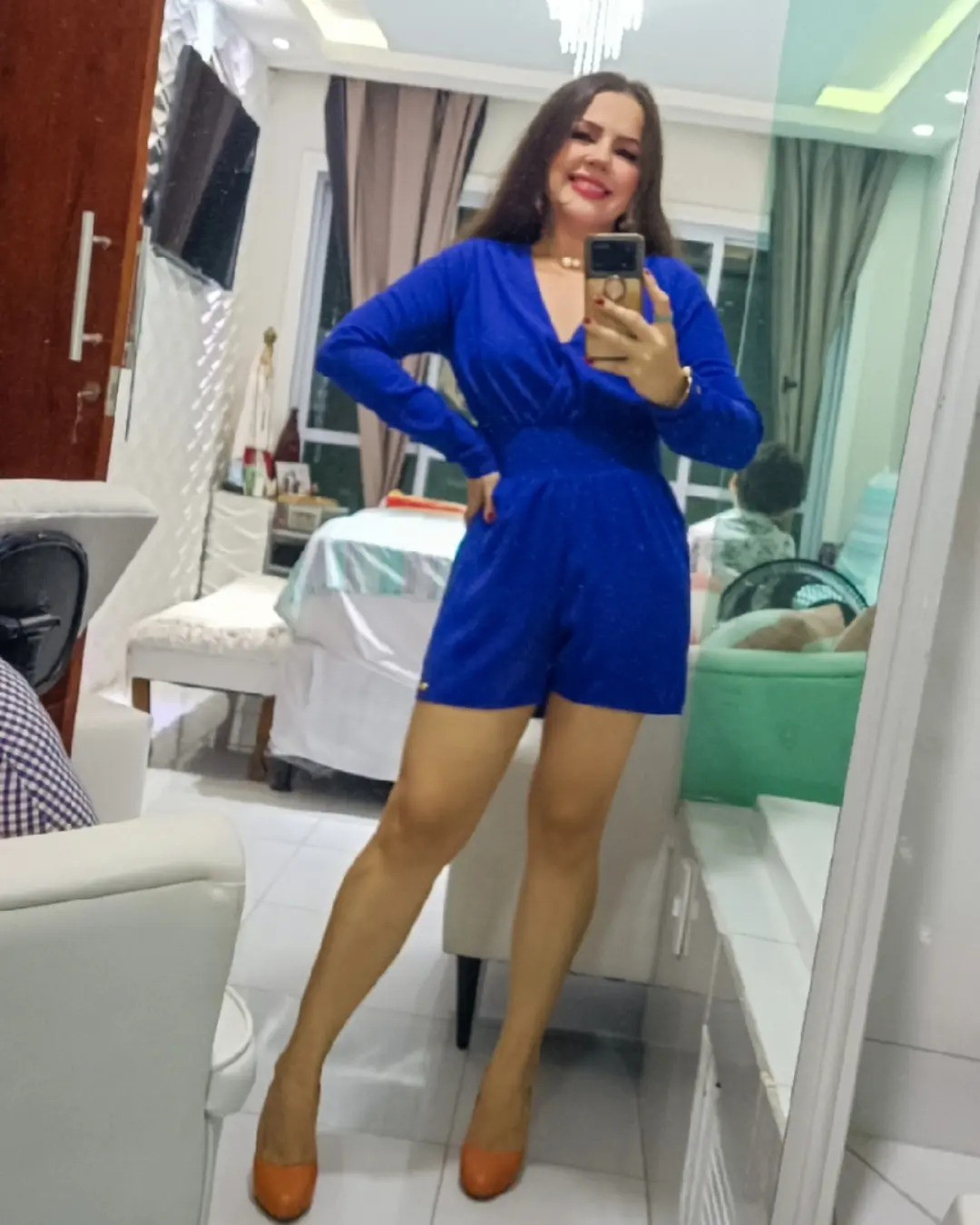 Macaquinho em alfaiataria na cor azul Bic, meu queridinho. Tam P.

#LTKstyletip #LTKbrasil #LTKbeauty