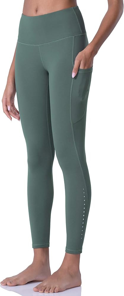 POSHDIVAH Ultra Soft Yoga Pants for Women High Waited Tummy Control Workout Leggings with Pockets... | Amazon (US)