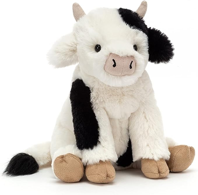Jellycat Carey Calf Cow Stuffed Animal, Medium | Amazon (US)