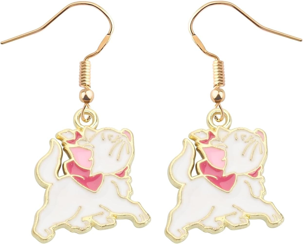 BAUNA Cat Earrings Cats Lover Dangle Earrings Cat Anime Cartoon Cosplay Jewelry for Women Friend | Amazon (US)