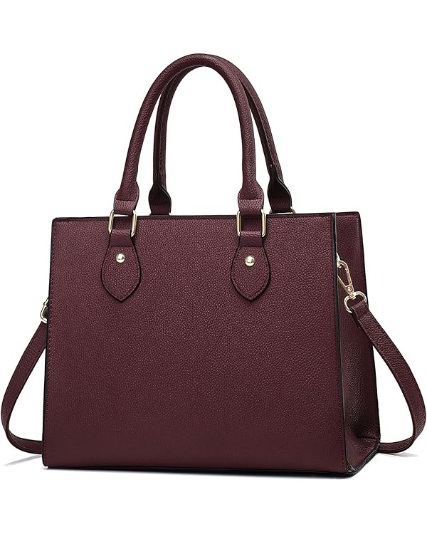 CHICAROUSAL Crossbody Purses and Handbags for Women PU Leather Tote Top Handle Satchel Shoulder B... | Amazon (US)