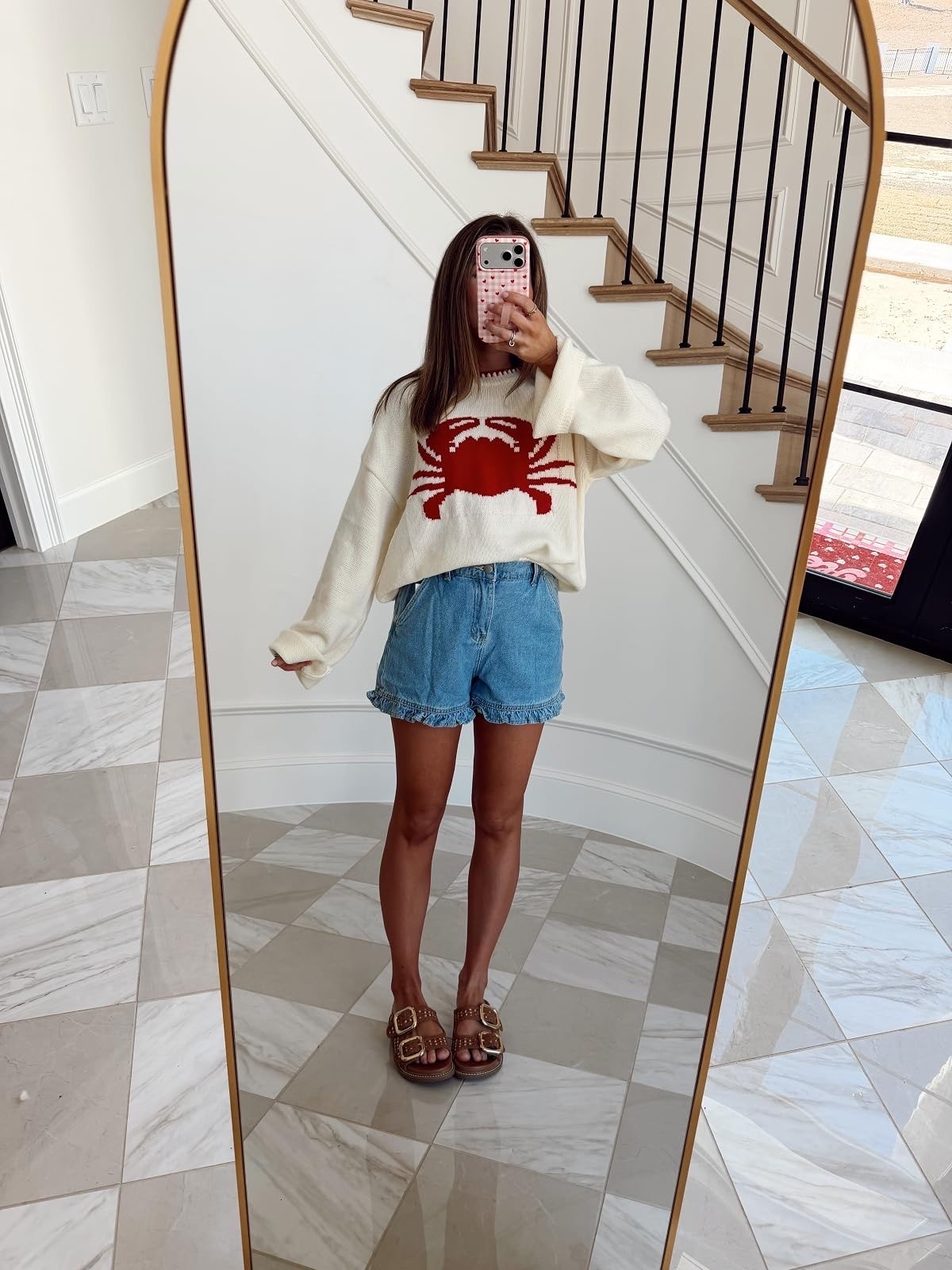 Costal summer vibes going on with this sweater! Would also be so cute for the lake or east coast summer trip. 



Amazon denim, Amazon finds, summer outfits, ootd, outfit ideas