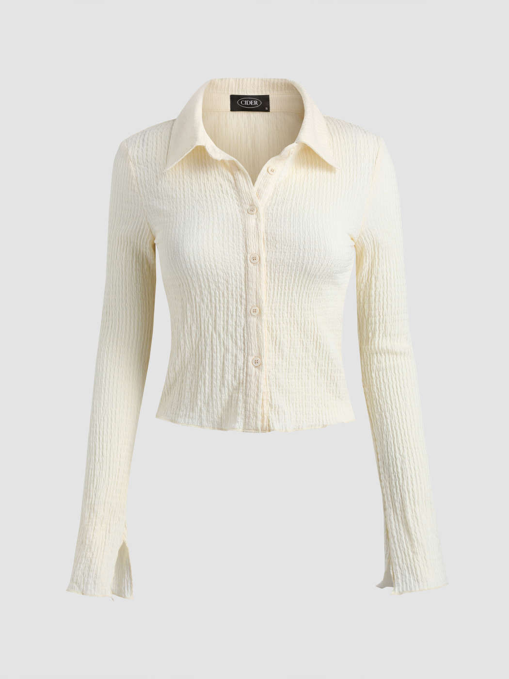 Beige Texture Shirt | Cider