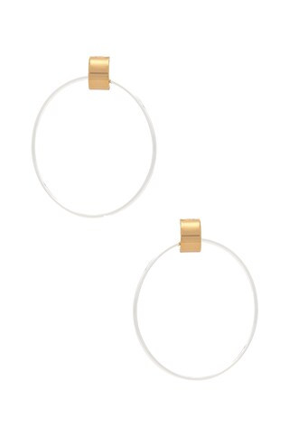 Jenny Bird Faye Medium Knockers in Two Tone from Revolve.com | Revolve Clothing (Global)