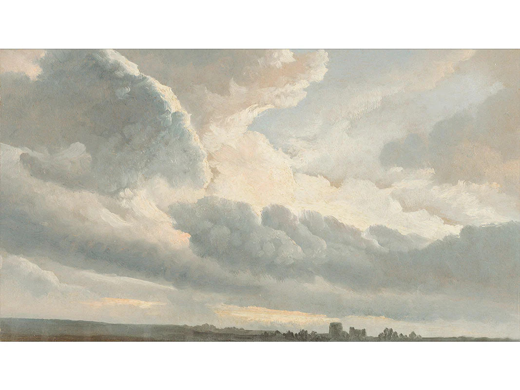 Cloud Study Frame TV | Heirloom Print Shop