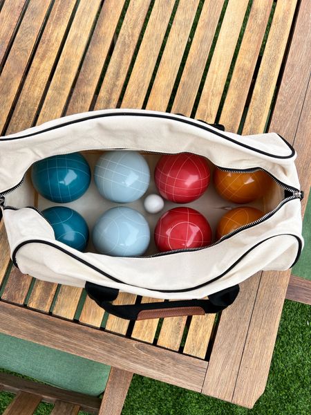 The most gorgeous bocce ball set by magnolia at Walmart! Amazing backyard game that makes for a great Christmas gift! 



#LTKGiftGuide #LTKfindsunder100