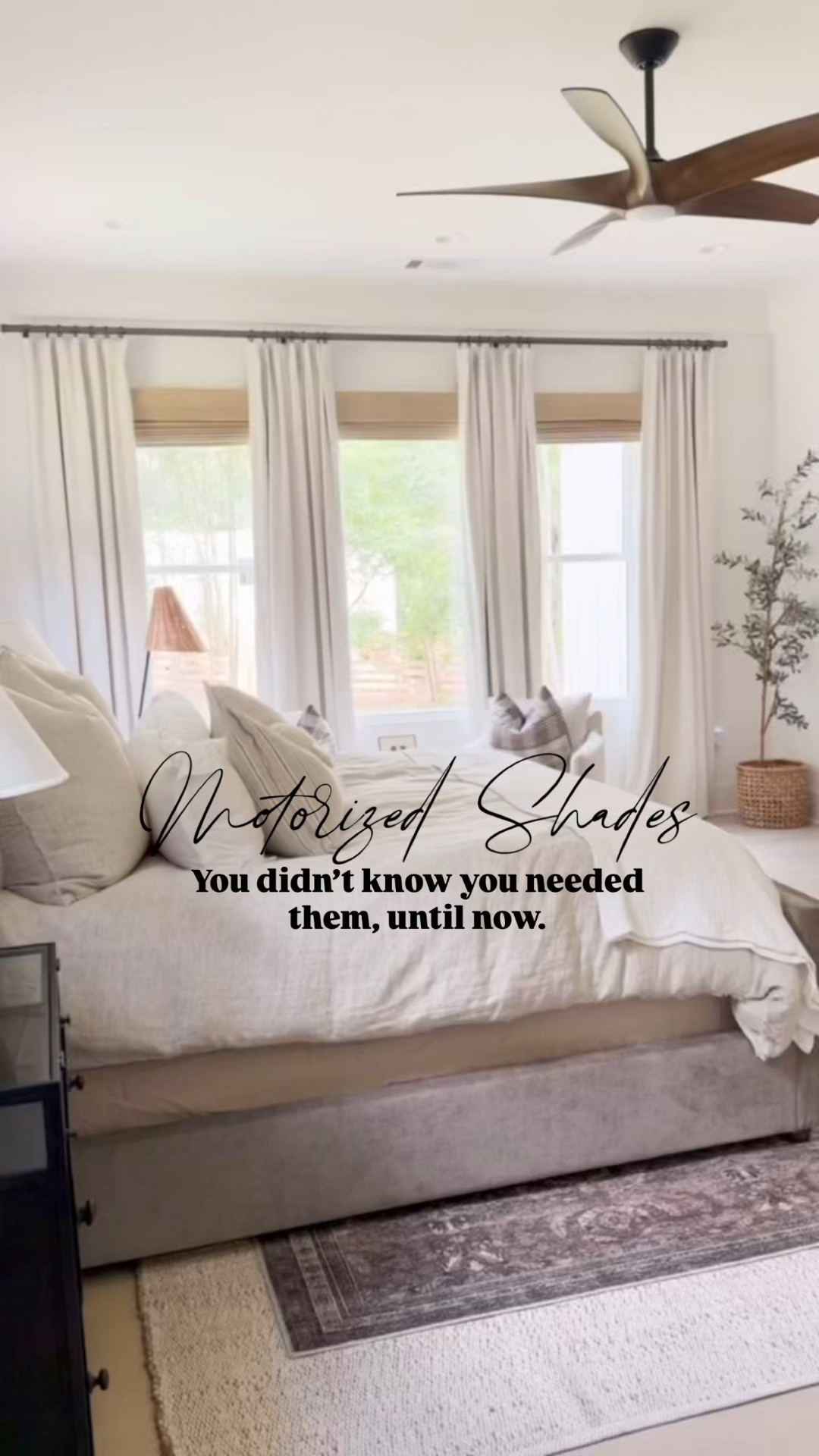 You NEED these motorized shades! While you’re planning to redo your primary bedroom for spring, include these in your plans. Seamlessly open and close them with a click of a button while you’re cozied up in bed. I’m obsessed!

#LTKHome #LTKSeasonal