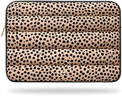 Vandel Puffy Laptop Sleeve 13-13.3 Inch Laptop Sleeve. Cute Cheetah Laptop Sleeve for Women. Surf... | Amazon (US)