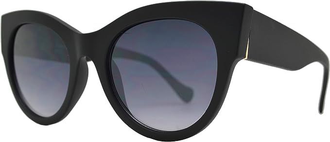 Women's Bold Oversized Chunky Cat Eye Vintage Sunglasses | Amazon (US)
