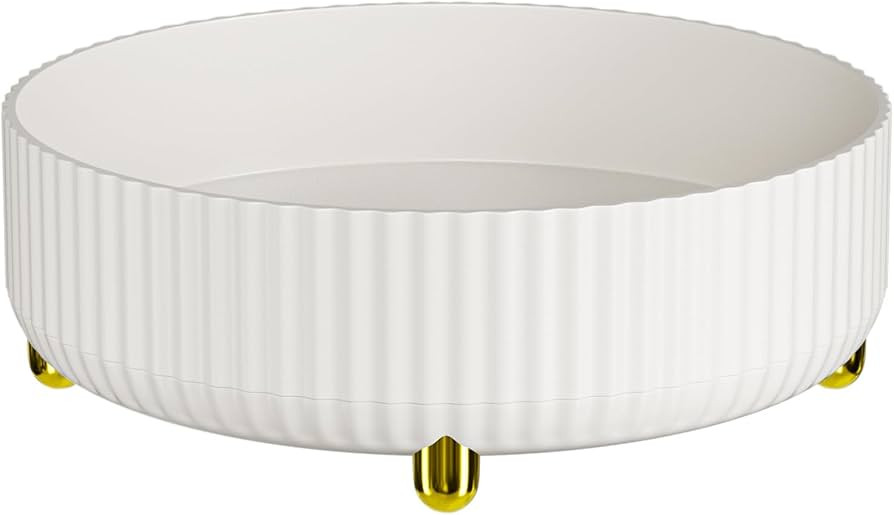 360° Rotating Storage Tray, 11.02 inches in Diameter, Cosmetics and Perfume Organizer, Desktop S... | Amazon (US)