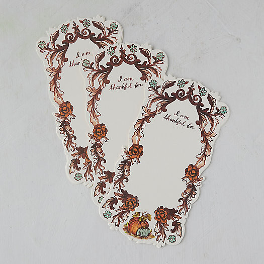 Thankful Place Cards, Set of 12 | Terrain