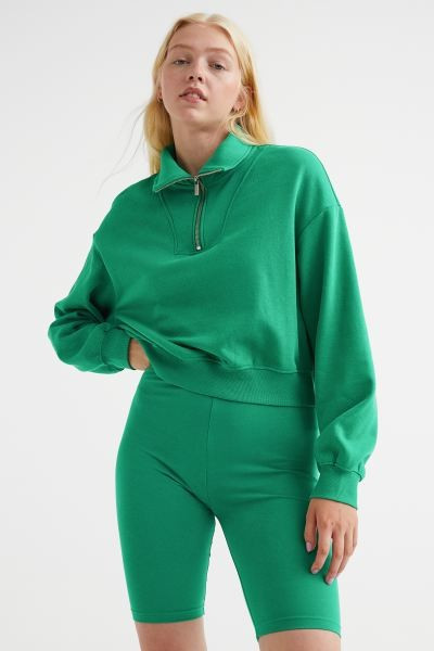 Half-zip Sweatshirt | H&M (US + CA)