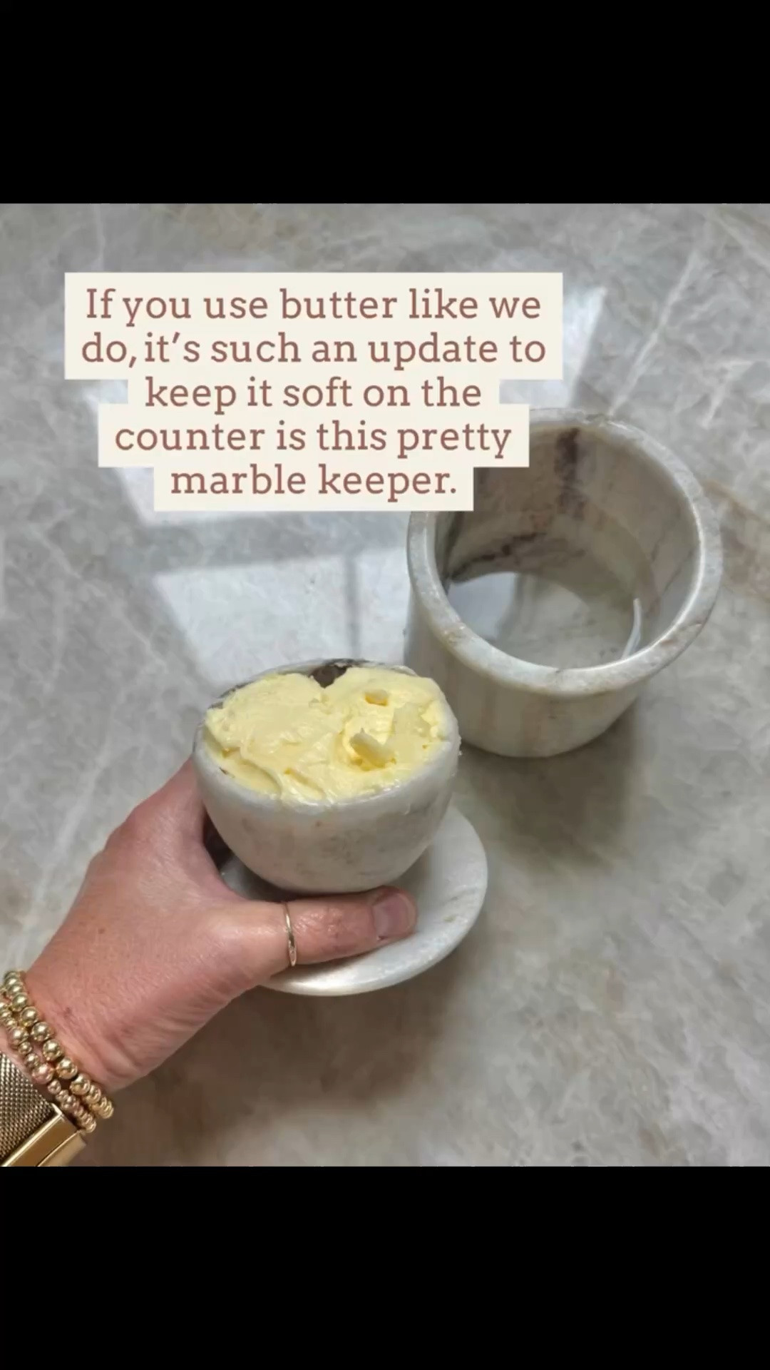 This is a handy little butter holder that keeps it soft and fresh 🙌🏻🙌🏻

#LTKdayinmylife #LTKSeasonal #LTKHome