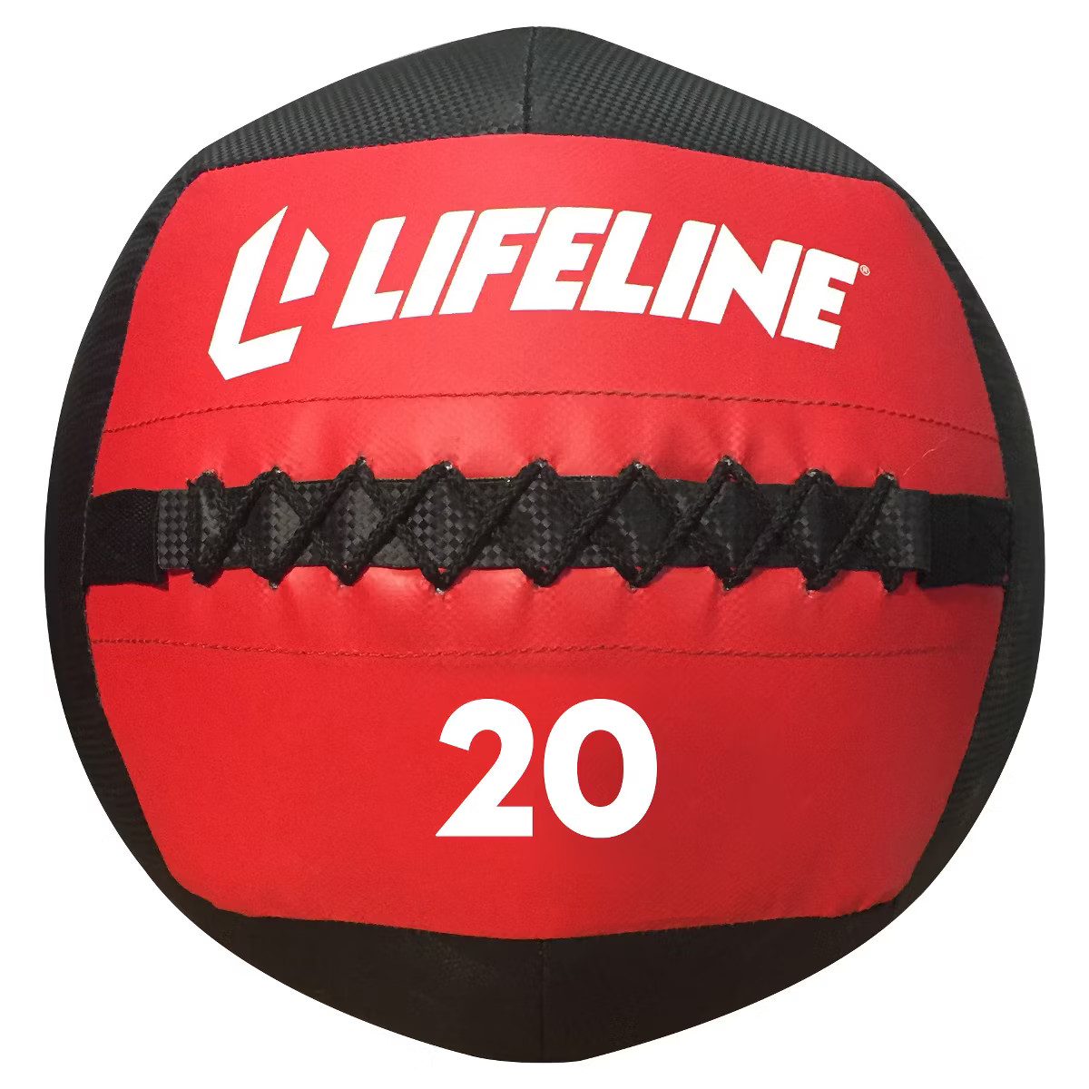 Lifeline Wall Ball 20lbs - Black/Red | Target