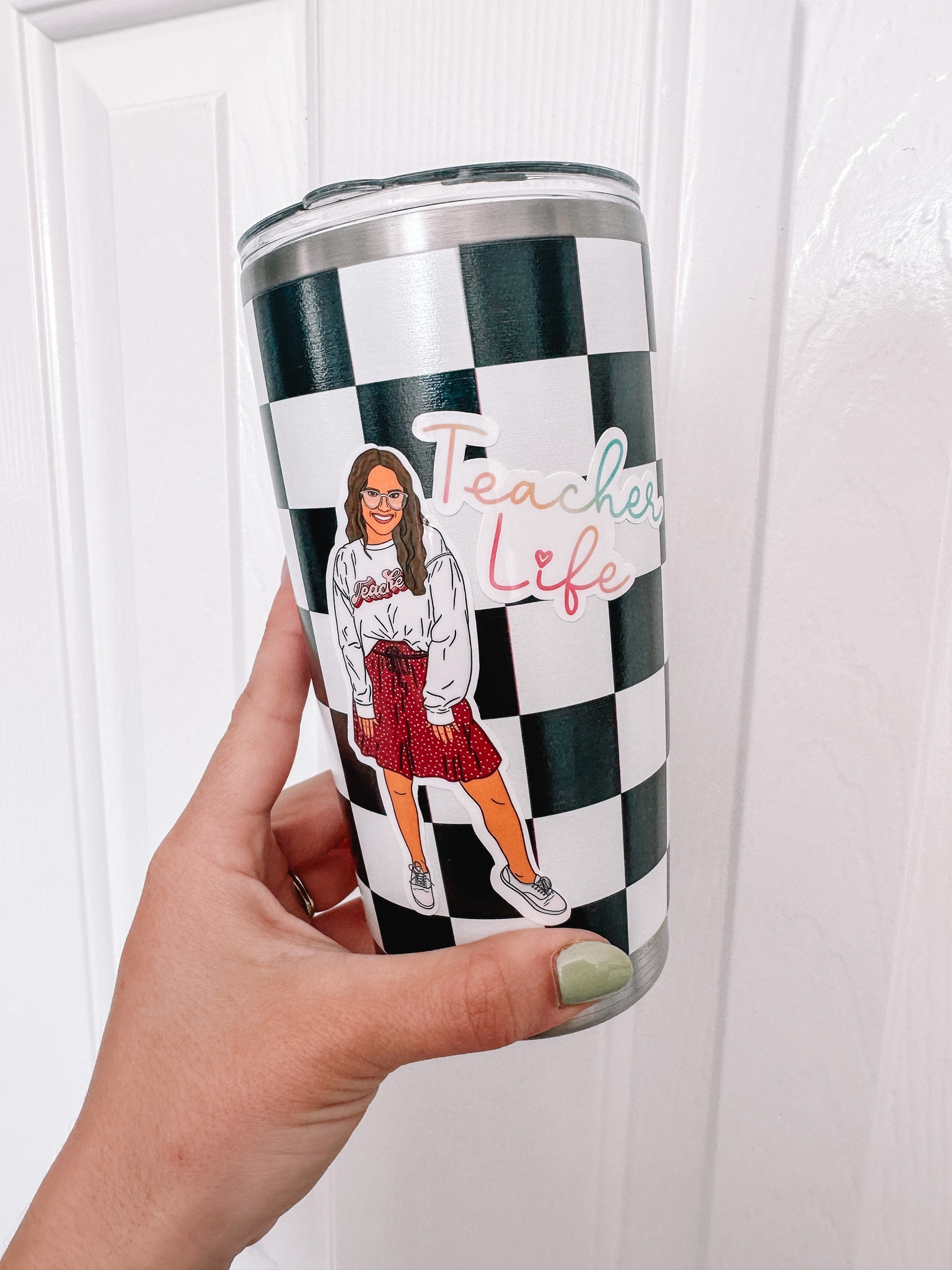 step one to getting in the BTS spirit 🫶🏼 order a super cute coffee cup/tumbler that you will use for the school year + personalize it with stickers ☕️ these stickers are from @jackiconeink and I’m forever obsessed 🤩 