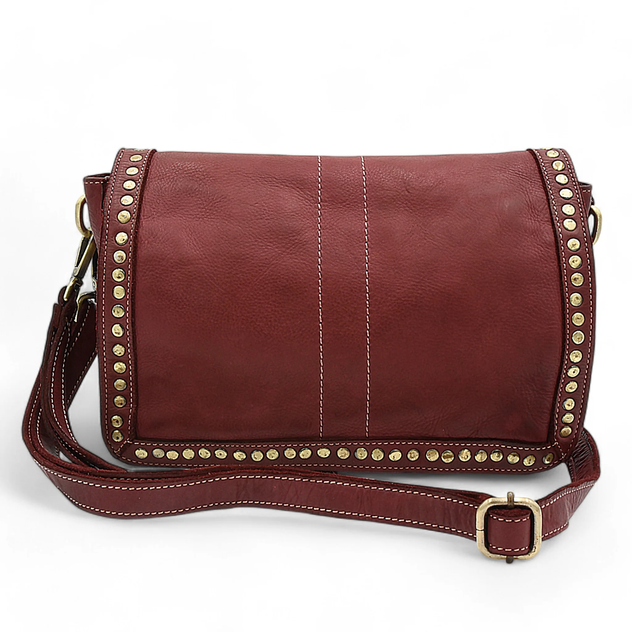 Marisa crossbody in Bordeaux | Bolsa Nova Handbags
