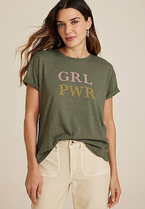 Girl Power Graphic Tee | Maurices