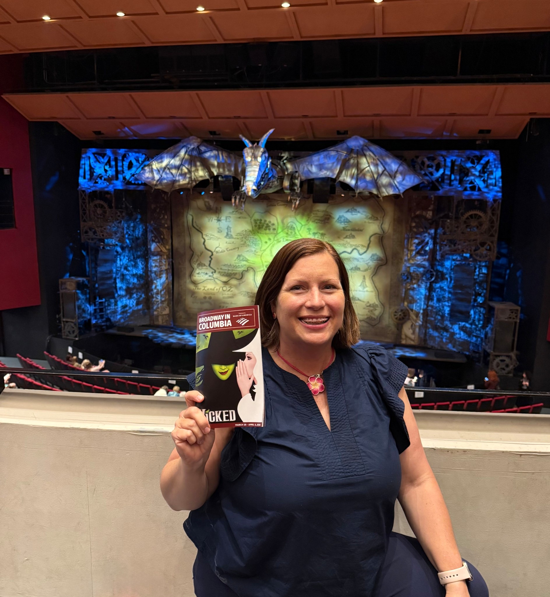 I love the Broadway play Wicked! 🧙‍♀️👸 This was their traveling Broadway play at the Koger Center in Columbia, SC! 

This was my third time seeing it and it was just as good as the first time I saw it!!!! 💚💓

My brother has season tickets and I get to be his plus one when his wife can’t make it🥰

#LTKdayinmylife #LTKTravel #LTKmomlife