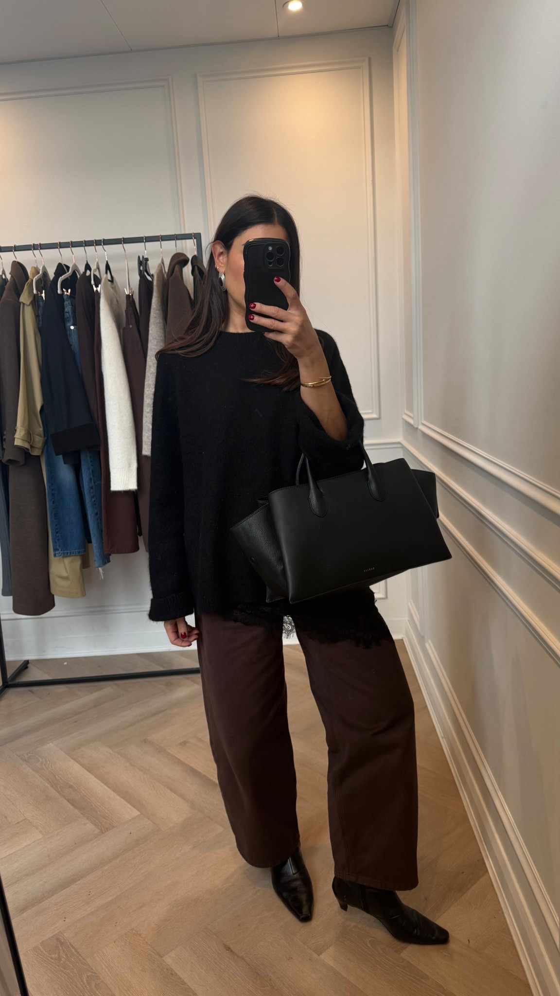 Brown and black outfit combo 🤎🖤

#LTKjeans #LTKwinter #LTKuk