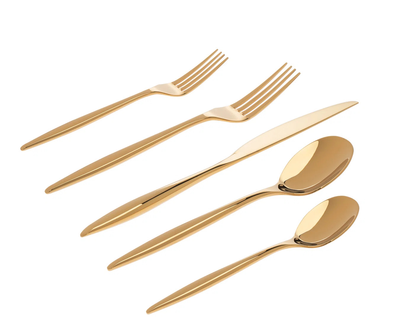 Milano 20 Piece 18/10 Stainless Steel Flatware Set, Service for 4 | Wayfair North America