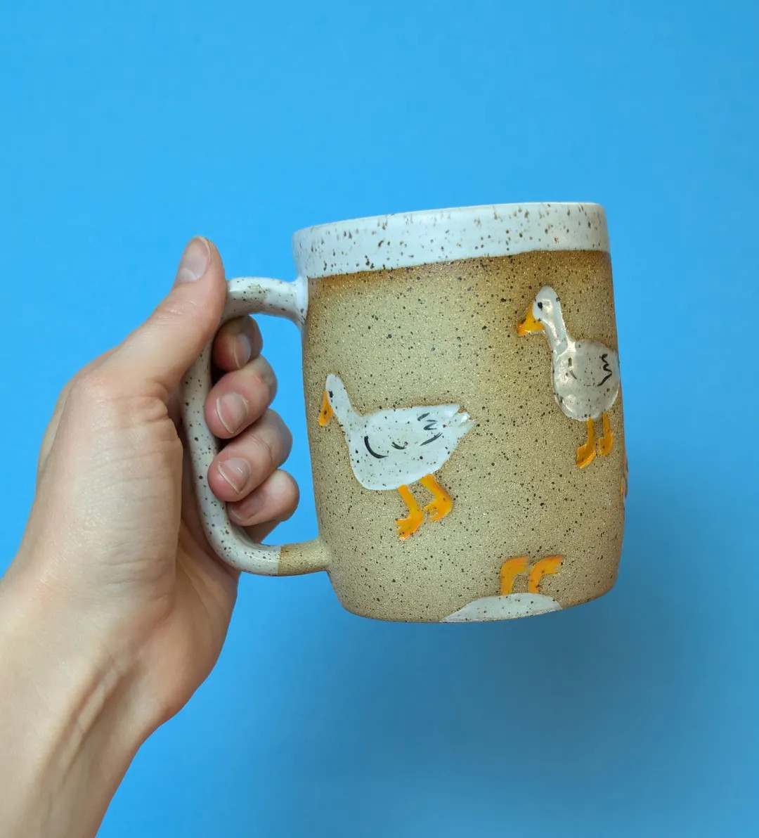 PRE ORDER Handmade Ceramic Silly Goose Mug / Customizable Silly Goose Mug - Etsy | Etsy (US)