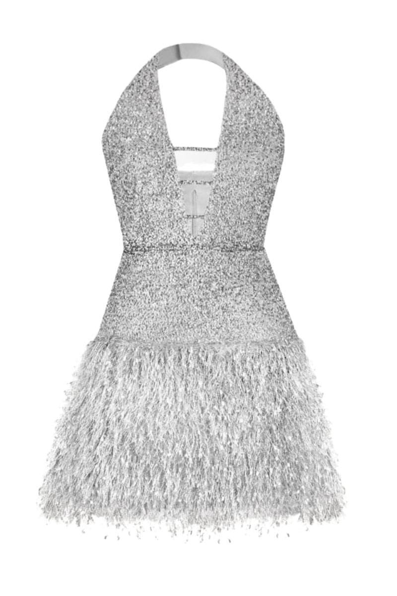 AMINA SPARKLING MINI DRESS | CULT MIA UK LTD