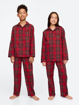 Kids Recycled Flannel PJ Set | Gap (US)