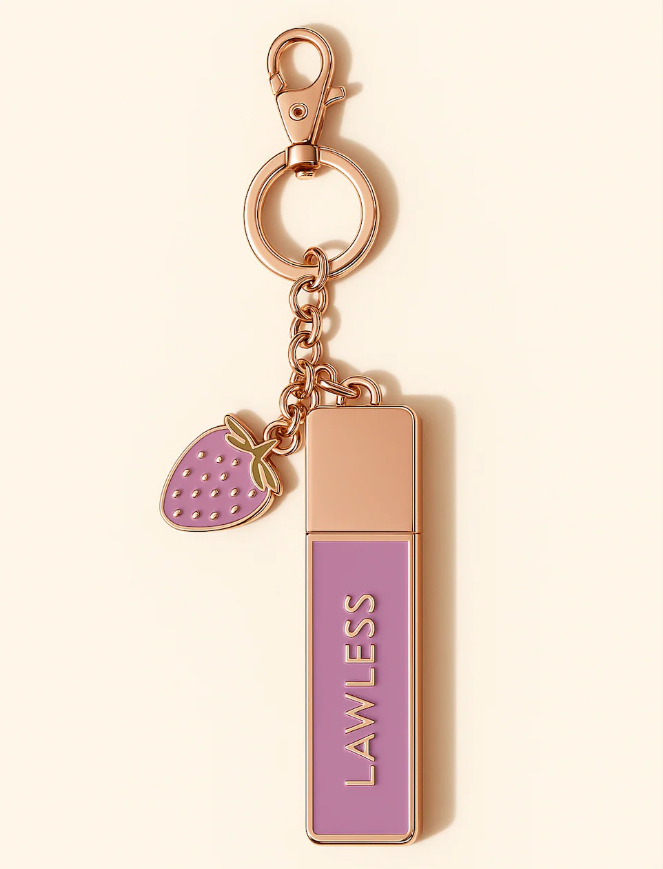 Strawberry Sugar Keychain | Lawless Beauty