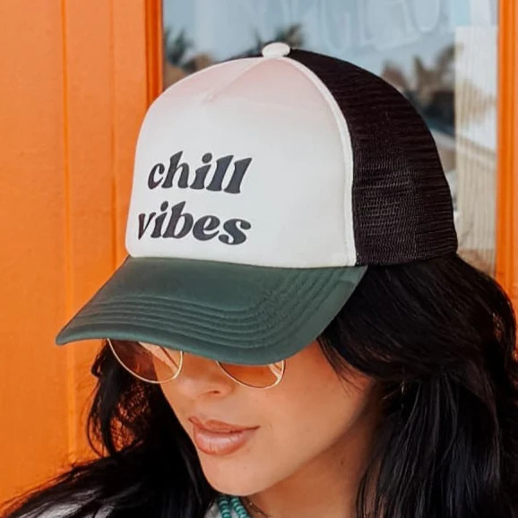 Chill Vibes Mesh Trucker Hat | Mountain Moverz