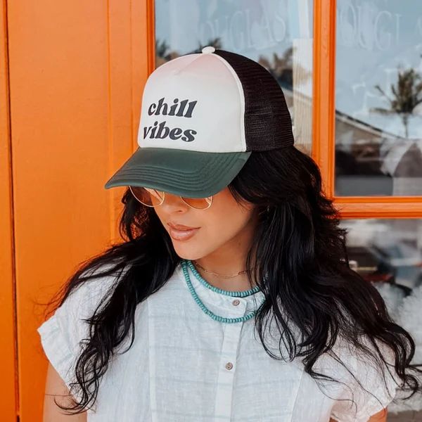 Chill Vibes Mesh Trucker Hat | Mountain Moverz