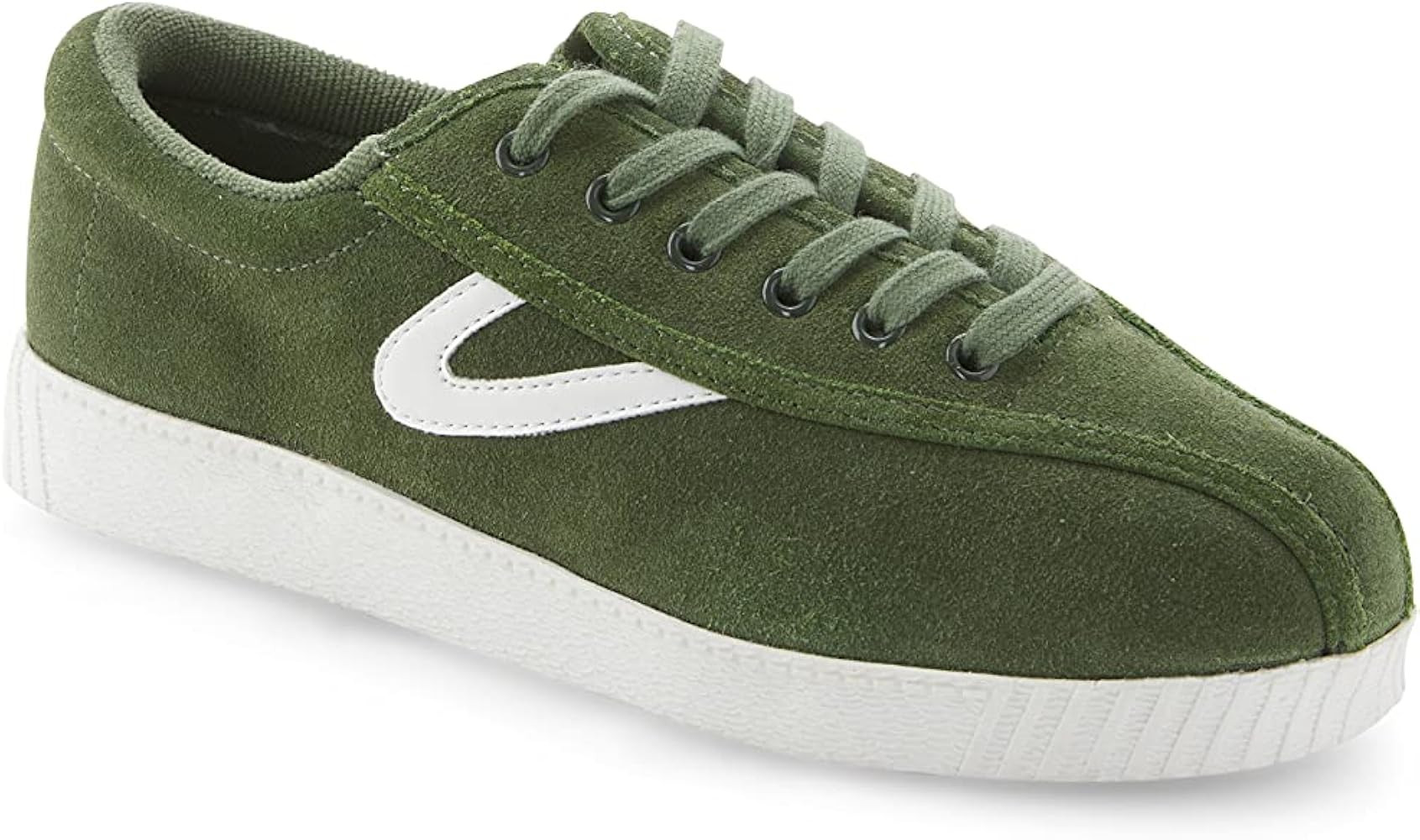 TRETORN Women's Nyliteplus Leather Suede Lace-Up Casual Fashion Sneakers Classic Style | Amazon (US)