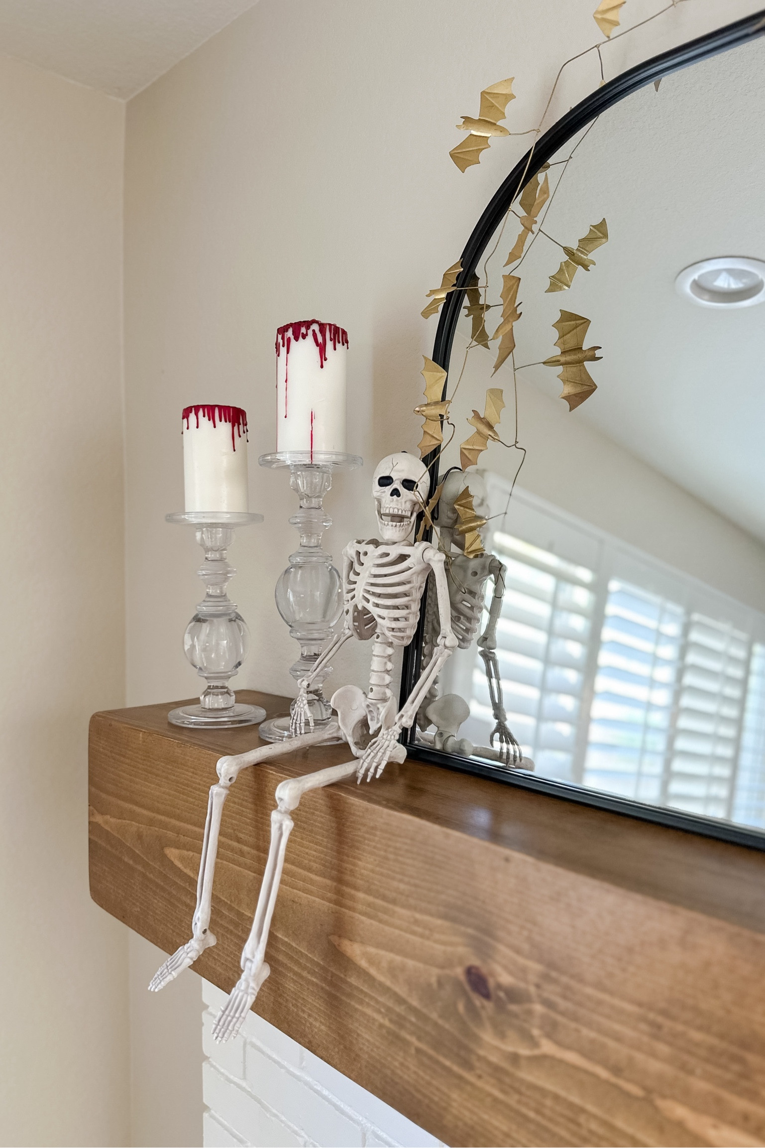 Super simple Halloween DIY using white pillar candles and a red crayon to make spooky candles

Homemade Halloween decor. Spooky Halloween candles. Bleeding candles.

#LTKHome #LTKHalloween