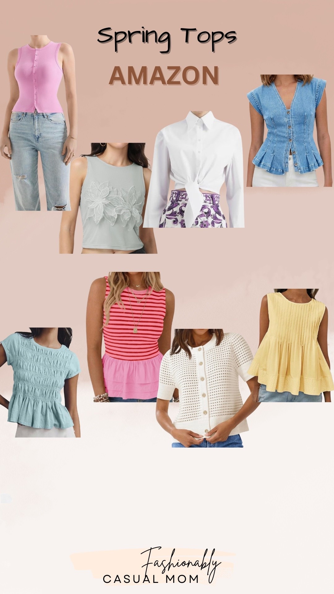 Spring tops- Amazon


#LTKootd #LTKgrwm #LTKmomlife